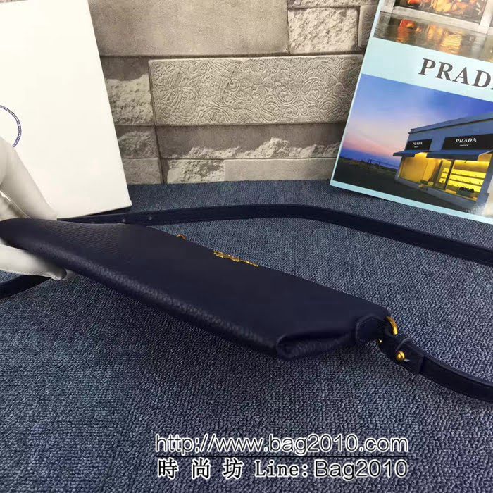 普拉達PRADA原單 PRADA 1BH050 義大利最新版 進囗頭層牛皮單肩斜跨包 PHY1300